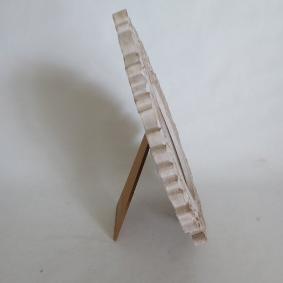 NEW 4” x 6” 5” x 7” OVAL RUSTIC CARVED ANTIQUE PICTURE FRAME SHABBY CHIC 3 QTY - Picture 4 of 16